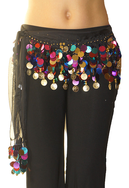 Hip scarf multi colour