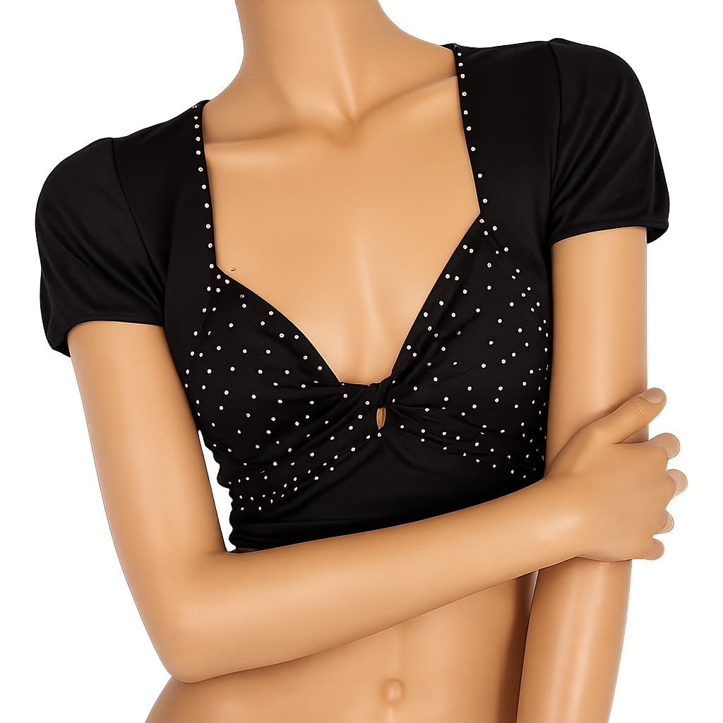 Korte buikdanstop / Crop top