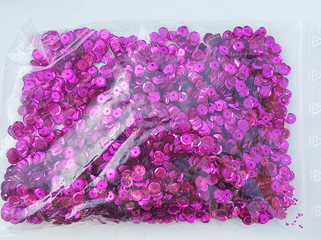 Fuchsia sequins Bag 50 grams