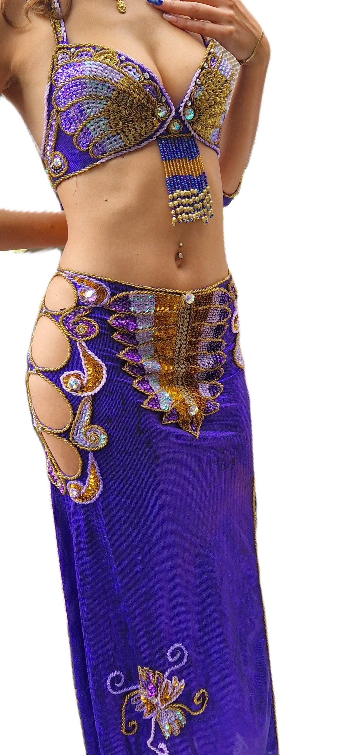Offer; Beautifully crafted belly dance costume