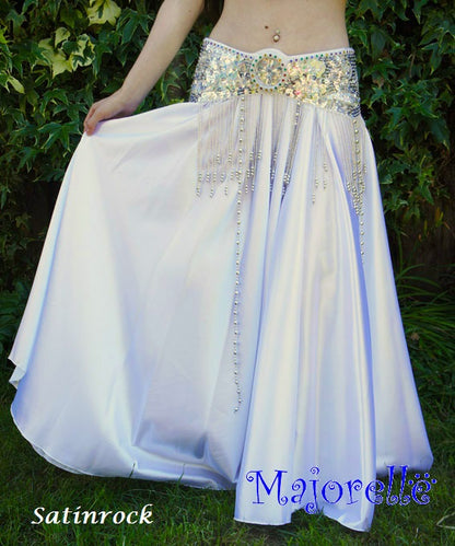 Belly dance costume 'Selena' in white