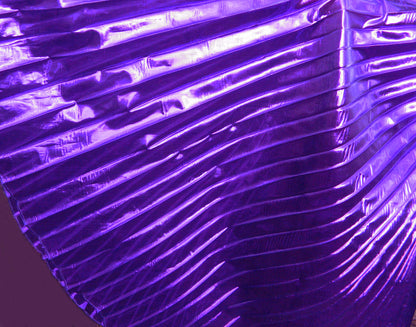 Isis Wings organza lamee in purple