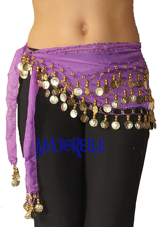 Hip scarf purple