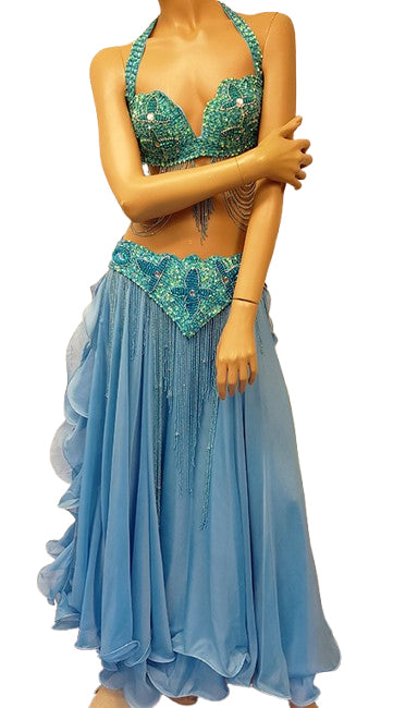 Belly dancing costume 'Dalal' by Sakkara
 