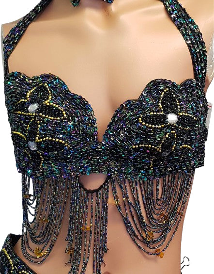 Classic Sakkara Bra Dalal in mother of pearl black