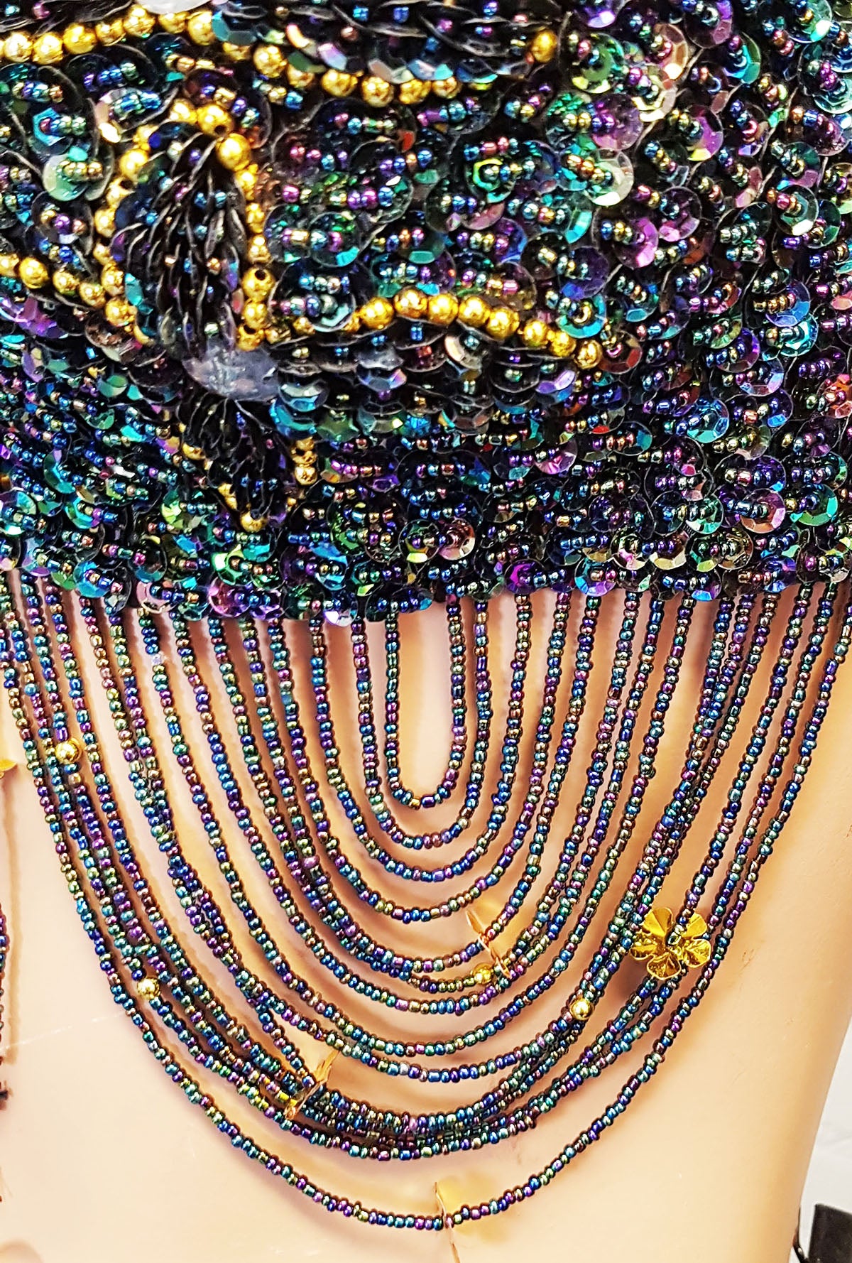 Classic Sakkara Bra Dalal in mother of pearl black
