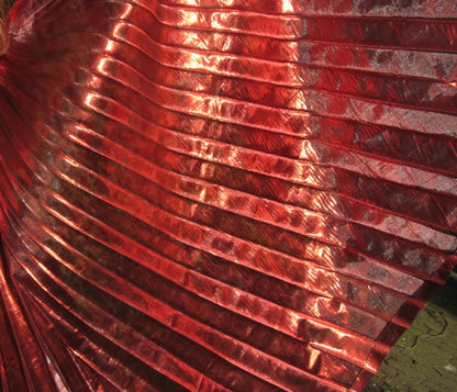Isis Wings organza lamee in red