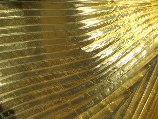 Isis wings organza lamie in beautiful gold color