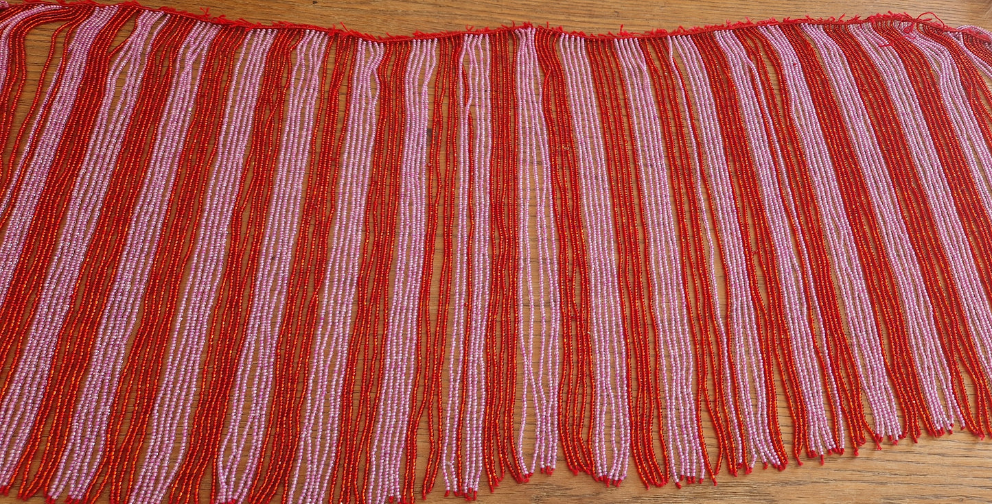 Beaded string with strands of 30cm