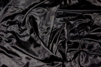Silk veil in black 100% silk