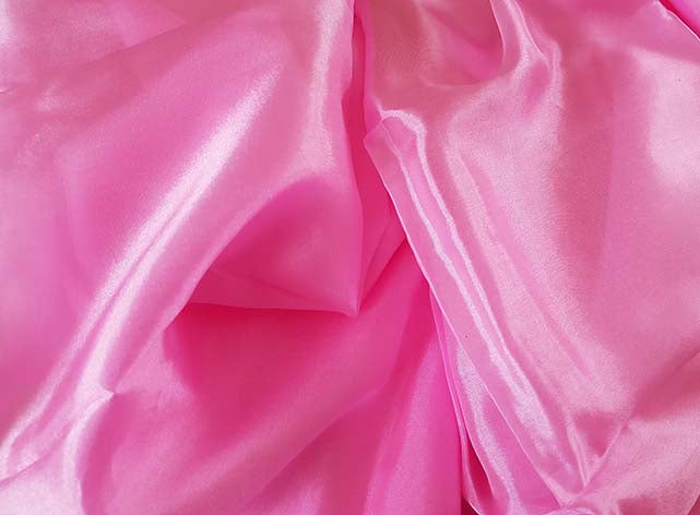 Silk veil in light pink 100% silk