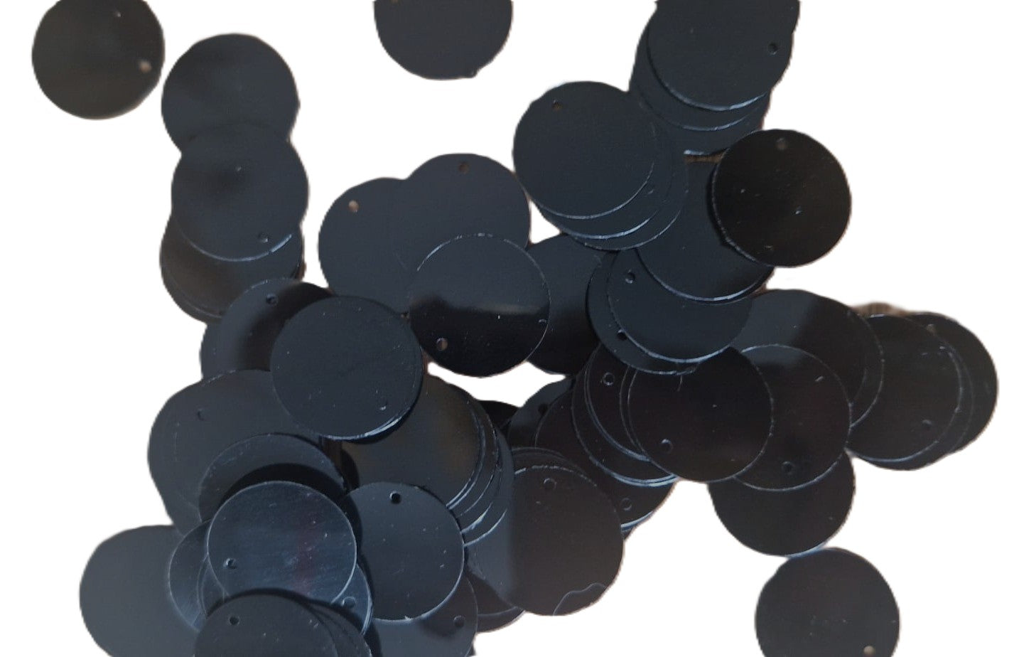Black long beads Bag 50 grams