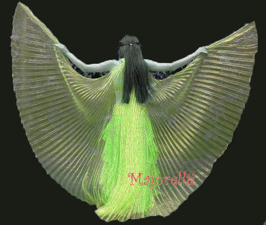 Isis Wings transparent organza yellow