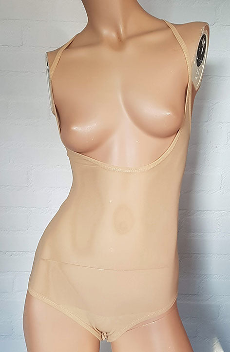 Body for under a costume

 Light beige skin tone