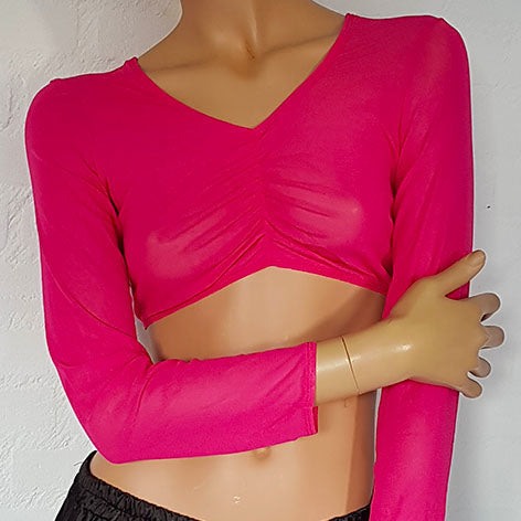 buikdanstopbauchtanztopfuchsia