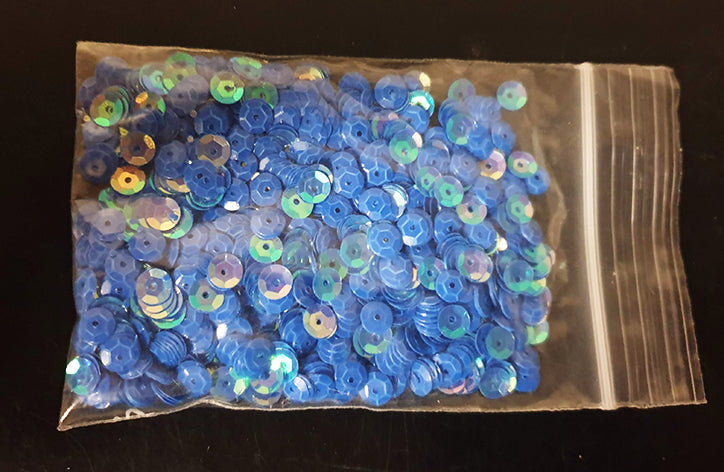 Blue Mother of Pearl sequins Bag 10 grams