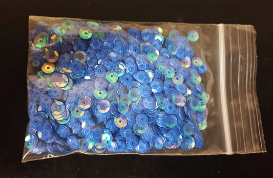 Blue Mother of Pearl sequins Bag 10 grams