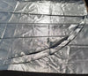 Semi-circular fabric or decorative fabric silver